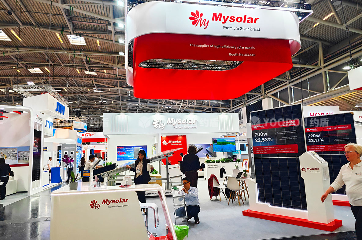 Mysolar_德国光伏展台搭建