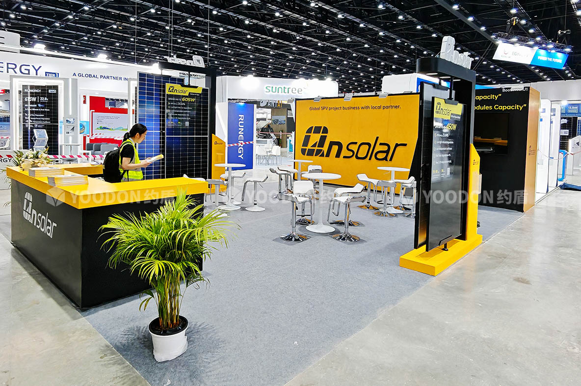 Qnsolar_泰国展台搭建